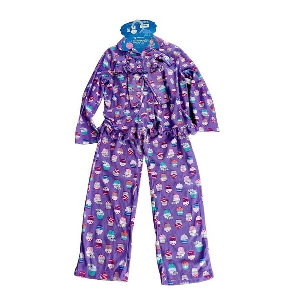 NWT MEMBERS MARK 2 PIECE PAJAMA SET WITH DOLL OUTFIT - Picture 1 of 6